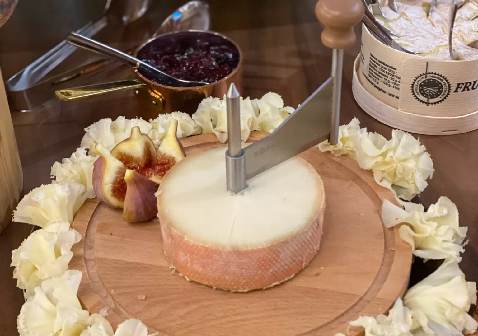 Girolle à fromage tête de moine - Coupe fromage tête de moine