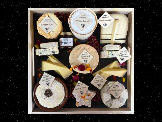 Plateau de fromages : la Sélection des Frères Marchand (Noël)